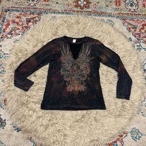 Affliction long sleeve shirt XL